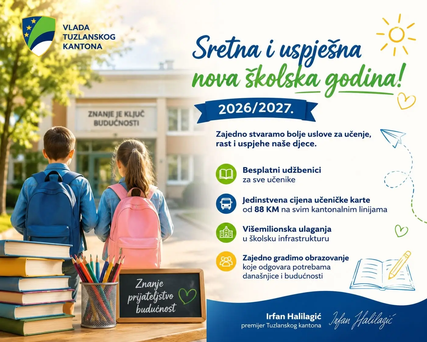 Čestitka povodom početka školske godine